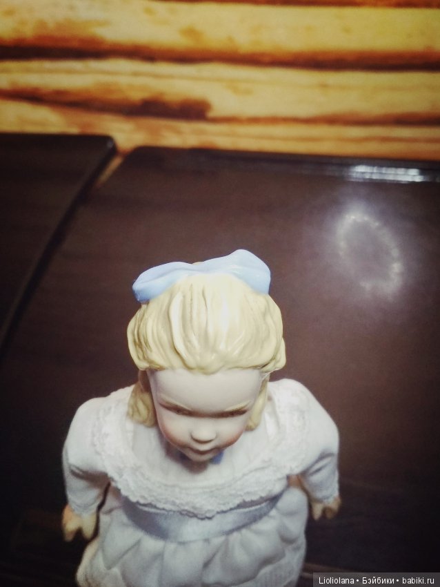 Фарфоровая портретная кукла Алиса Рузвельт от Kathy Redmond. 1990 год