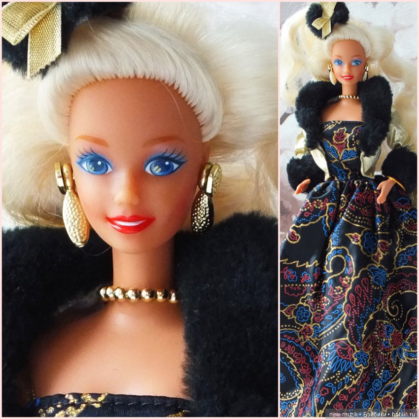 Golden Winter Barbie 1993 439884