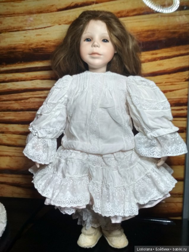 Фарфоровая кукла Дана от Vlasta. #55/250.1989 год. Рассрочка
