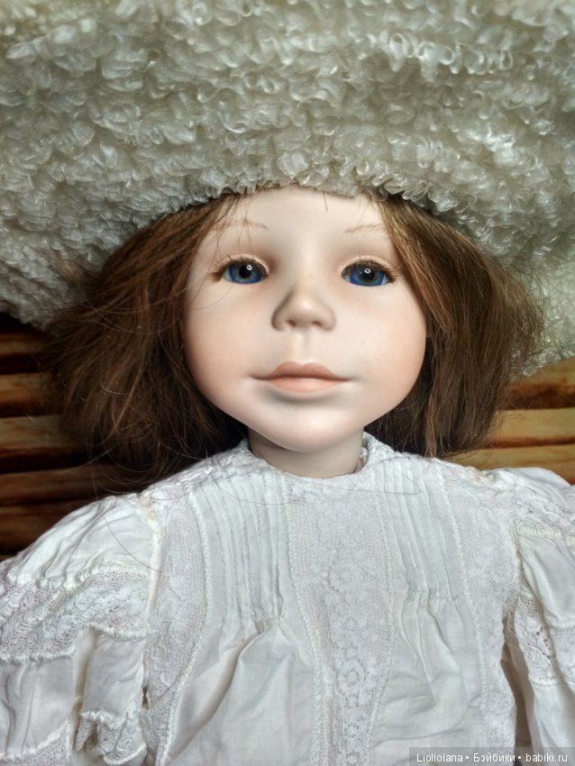 Фарфоровая кукла Дана от Vlasta. #55/250.1989 год. Рассрочка