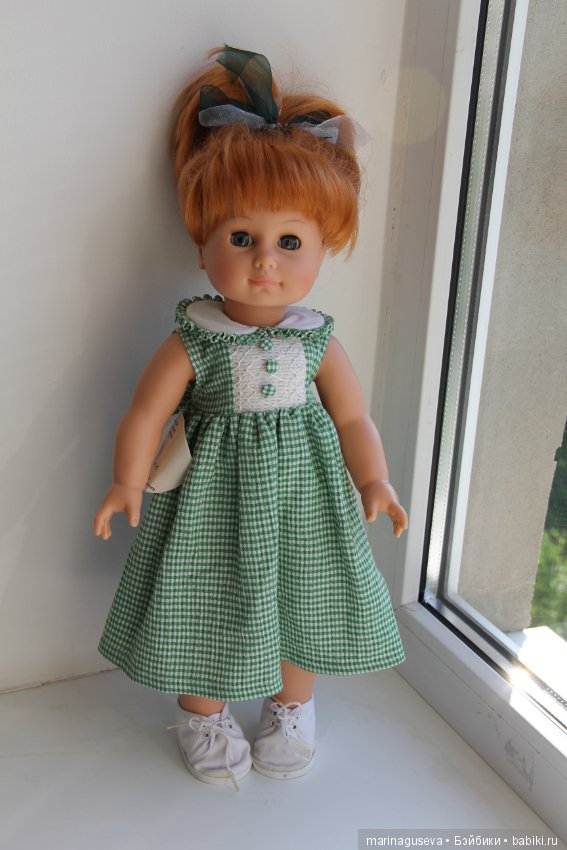 Roberta от Gotz редкая,рыжая красавица из каталога 1999 года