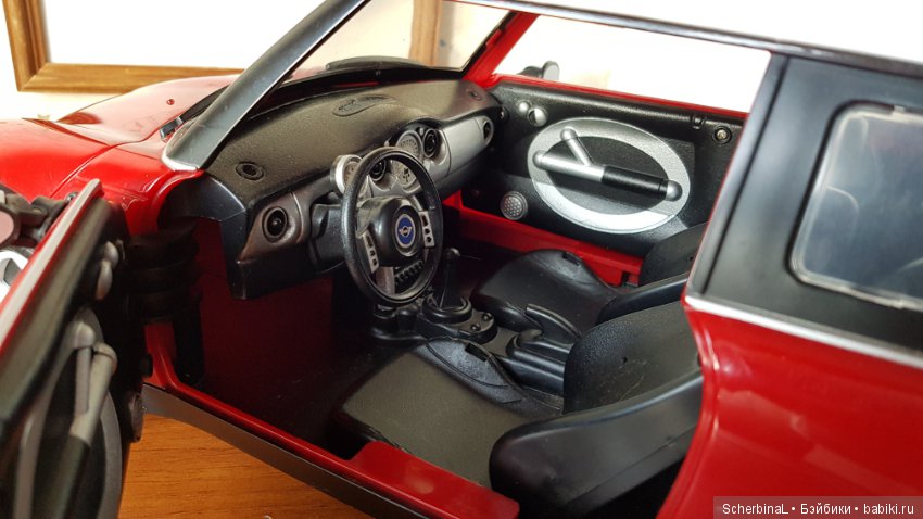 Реалистичная машина для кукол формата 1:6. Mini Cooper (фото 5)