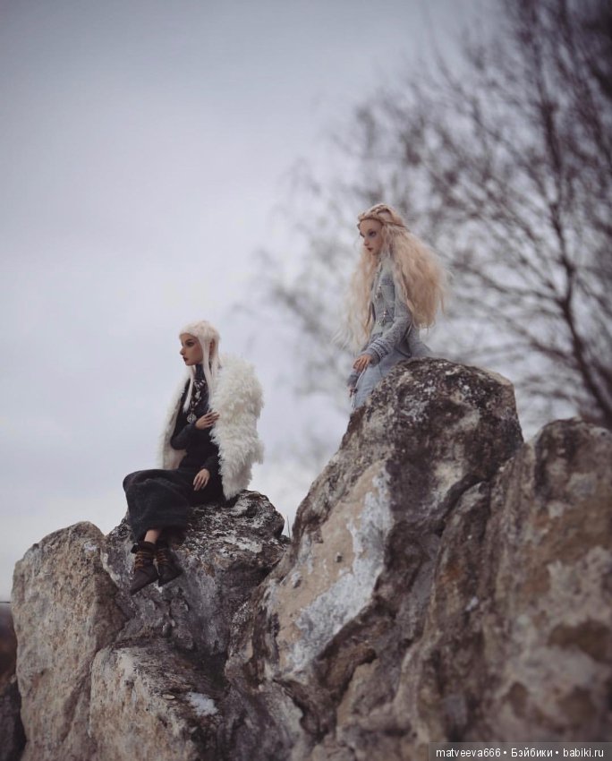 Лот из двух кукол Оксаны Геец, можно приобрести по отдельности (фото 6)