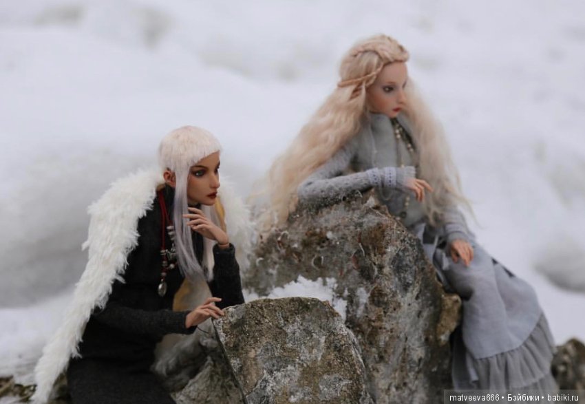 Лот из двух кукол Оксаны Геец, можно приобрести по отдельности (фото 2)