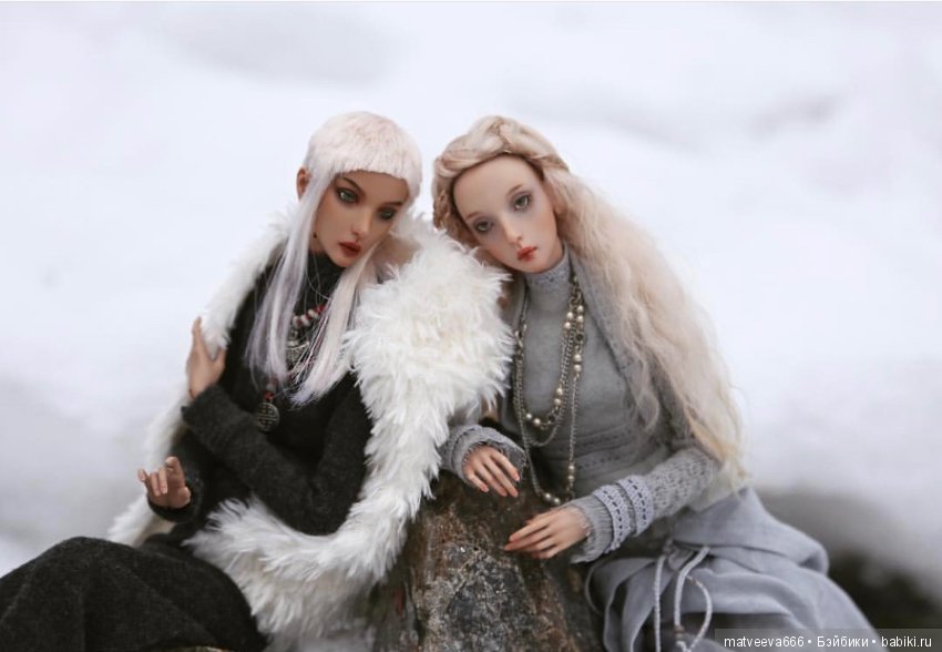 Лот из двух кукол Оксаны Геец, можно приобрести по отдельности (фото 3)