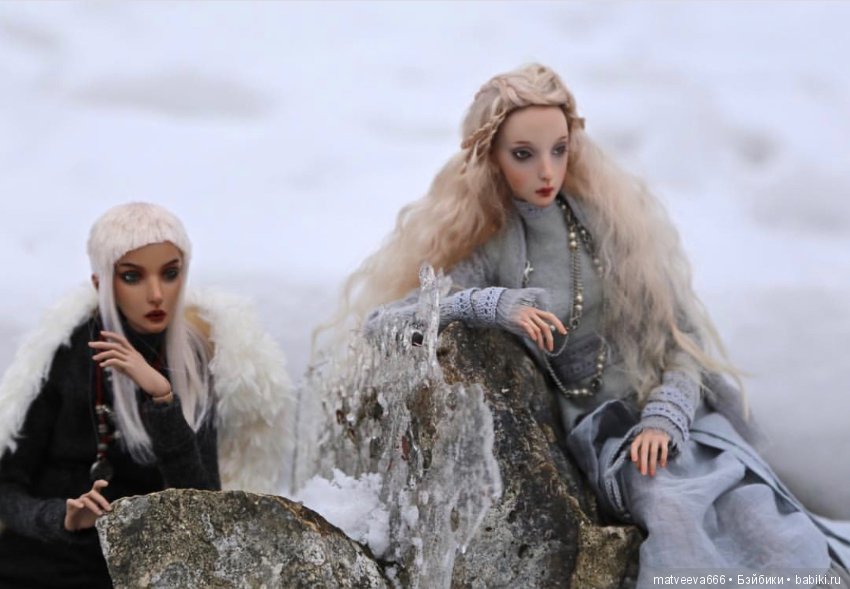 Лот из двух кукол Оксаны Геец, можно приобрести по отдельности (фото 5)