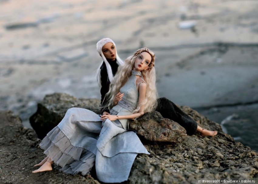 Лот из двух кукол Оксаны Геец, можно приобрести по отдельности (фото 9)