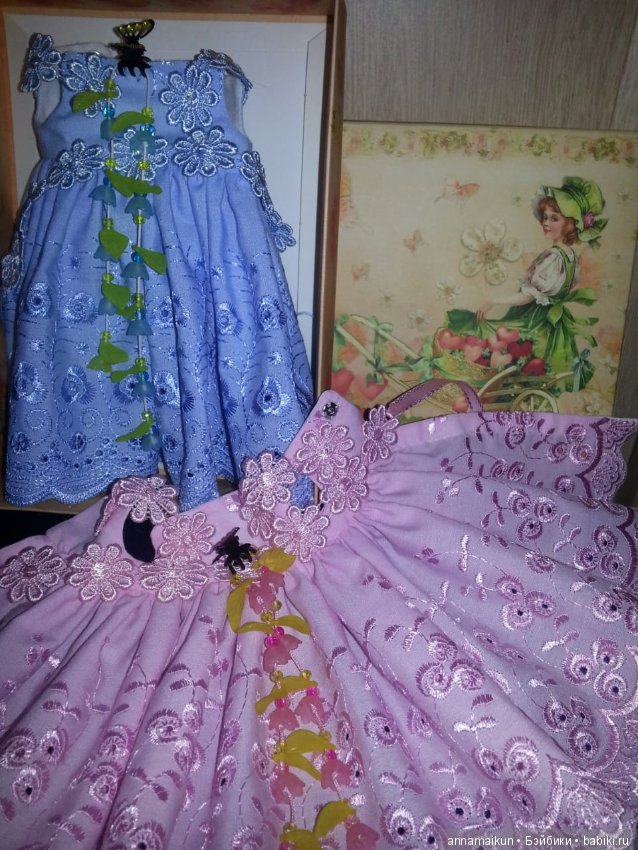 Одежда.Платье для паолок,хуанок и других"Осколки лета"