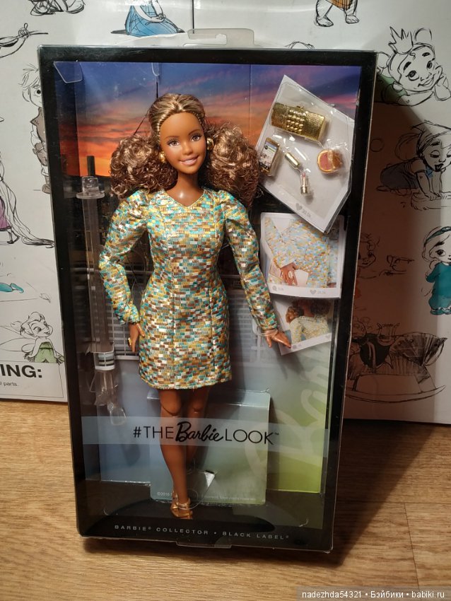 Пышная шарнирная Barbie Look – Ночной гламур