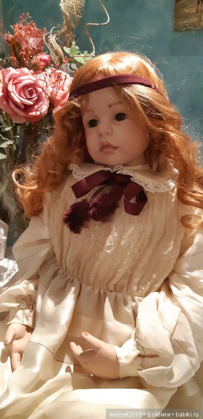 Немецкая фарфоровая девочка. / Фарфоровые куклы / Шопик - продать ...