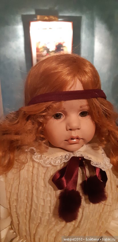 Немецкая фарфоровая девочка. / Фарфоровые куклы / Шопик - продать ...