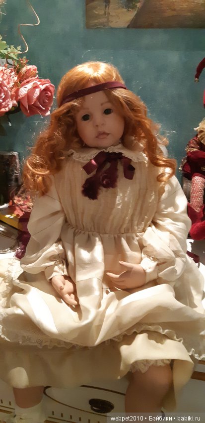 Немецкая фарфоровая девочка. / Фарфоровые куклы / Шопик - продать ...