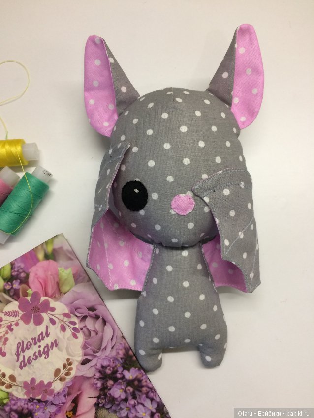 Летучая мышка — Авторские игрушки (фото 2)