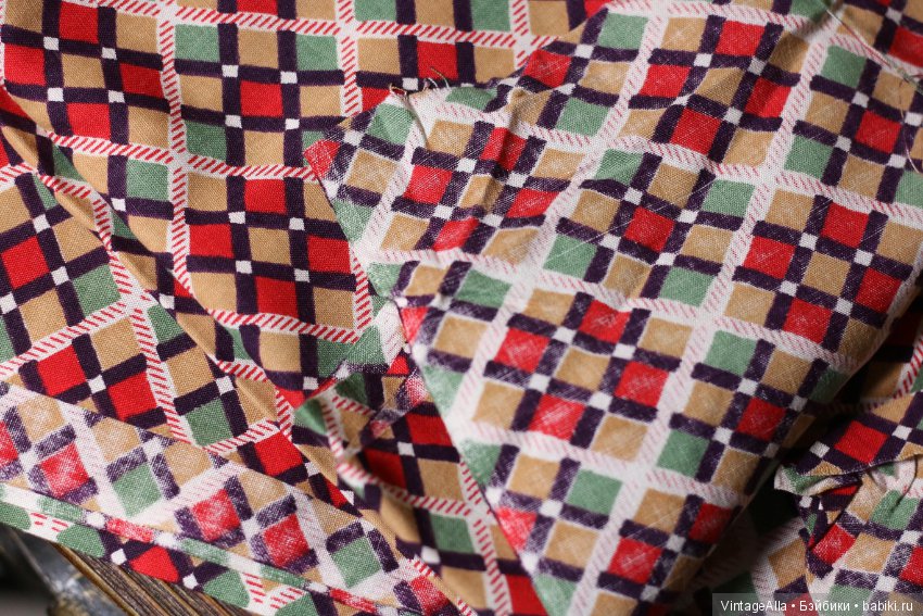 Винтаж: ткань Штапель СССР (фото 3)