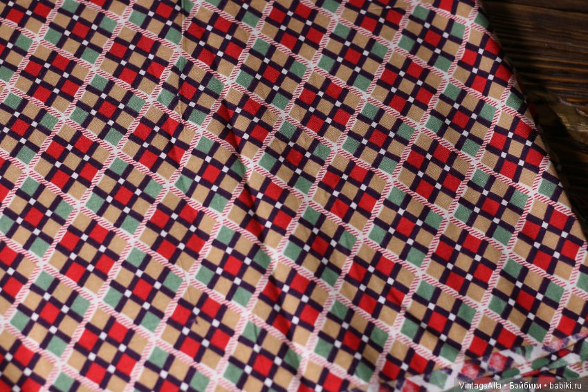 Винтаж: ткань Штапель СССР