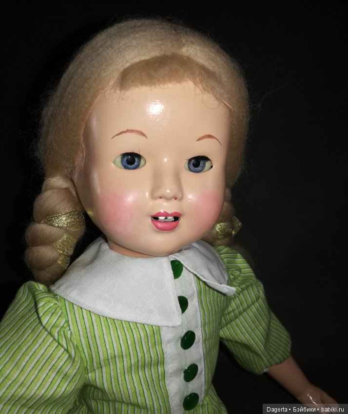Кукла СССР с зубками, опилки, Харьков. Рассрочка (фото 2)