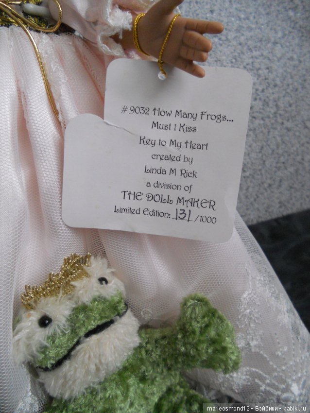 Лапуля "Now many frogs...Must i kiss"("Нынче много лягушек..Должна ли я их целовать?") (фото 3)