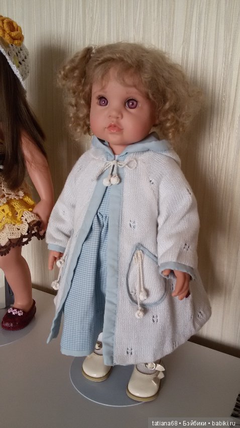 Коллекционная кукла Готц от Hildegard Guhzel Зимние эмоции скидка 21 тыс