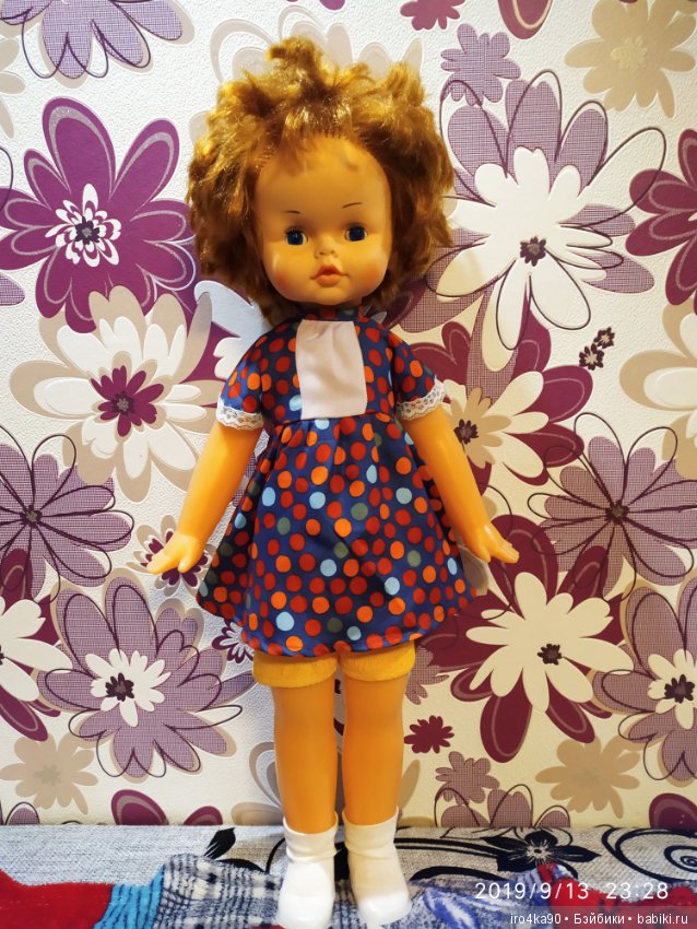 Кукла Люда Горьковская фабрика