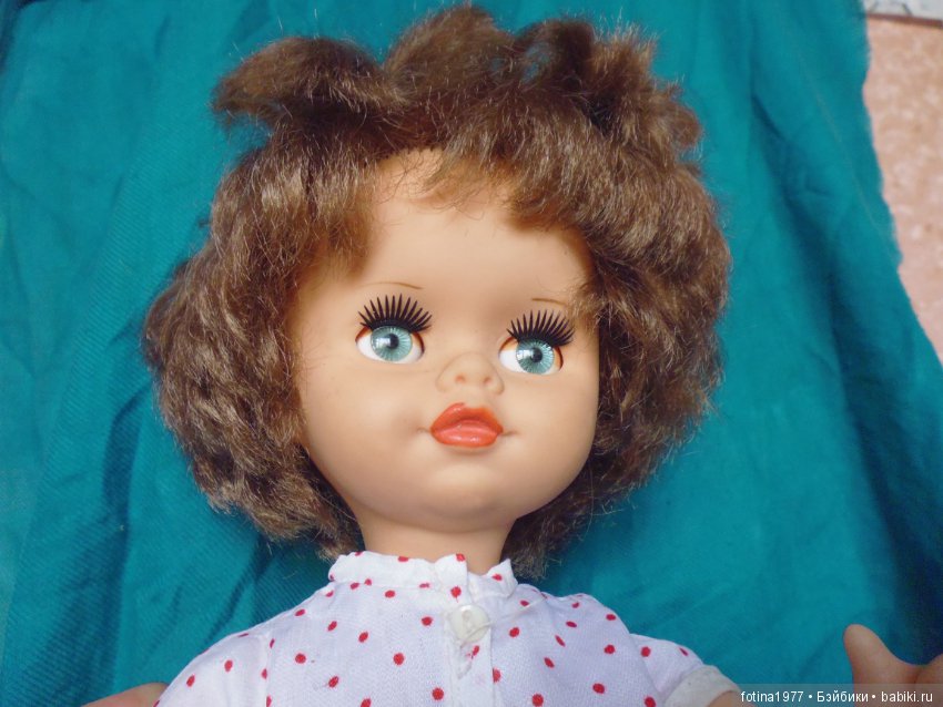 Винтажная кукла-пупс фабрики "Весна", ранний выпуск (фото 4)