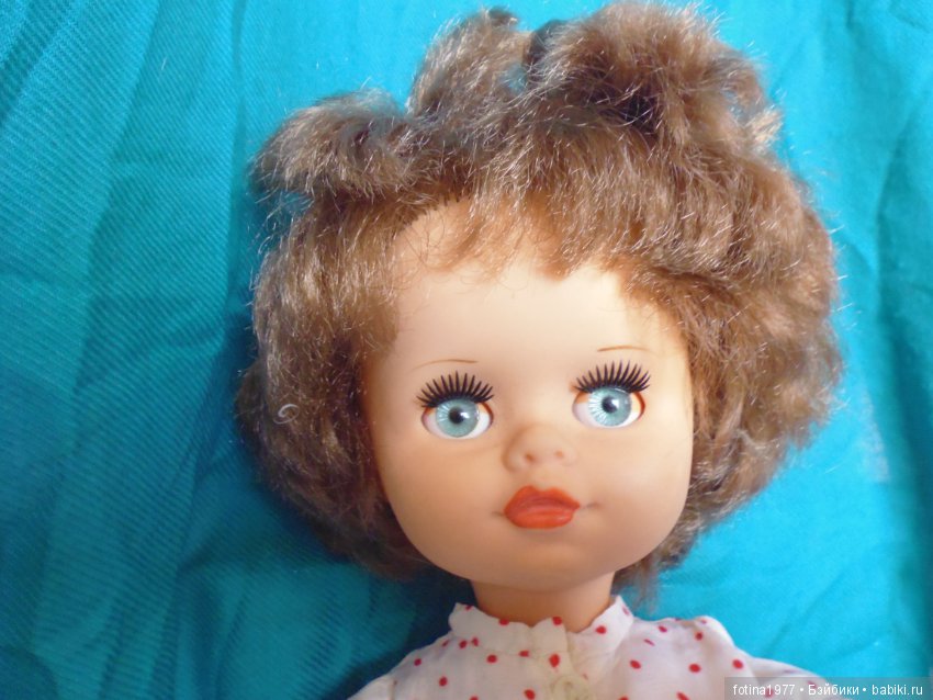 Винтажная кукла-пупс фабрики "Весна", ранний выпуск (фото 3)