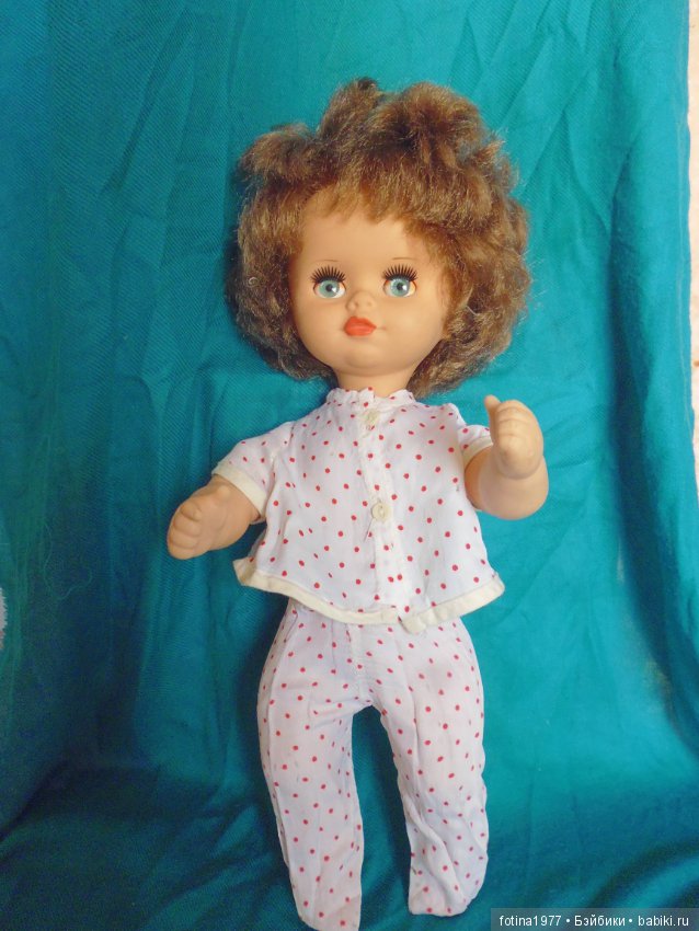Винтажная кукла-пупс фабрики "Весна", ранний выпуск (фото 2)