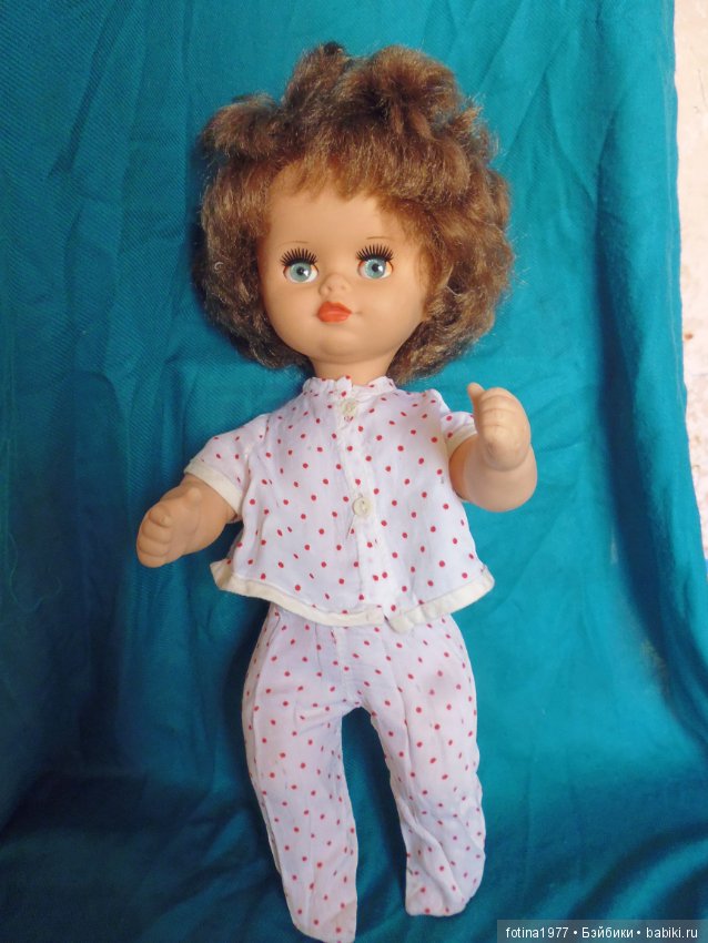 Винтажная кукла-пупс фабрики "Весна", ранний выпуск