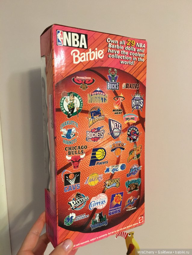 Шарнирная Барби Баскетболистка / Chicago Bulls Barbie NBA (фото 4)