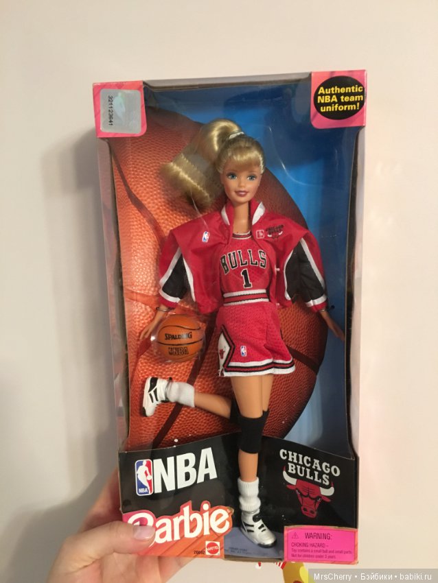 Шарнирная Барби Баскетболистка / Chicago Bulls Barbie NBA (фото 6)