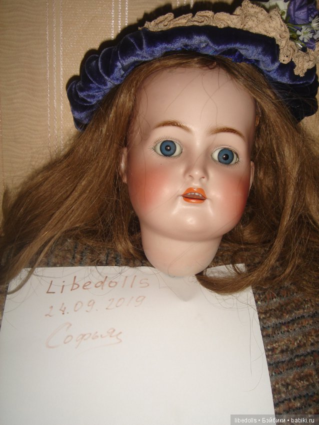 Реставрация антикварных кукол. фарфор. точечная. не акрил (фото 6)