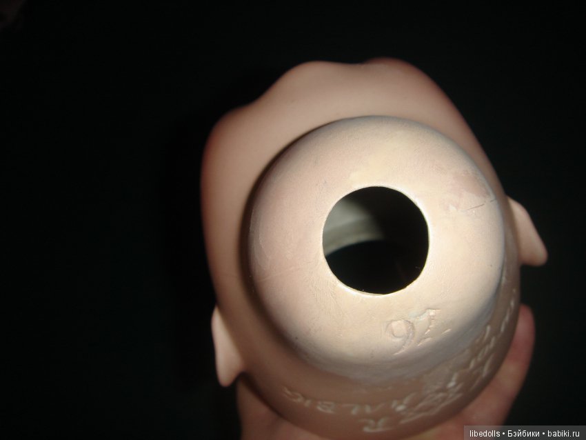 Реставрация антикварных кукол. фарфор. точечная. не акрил (фото 4)