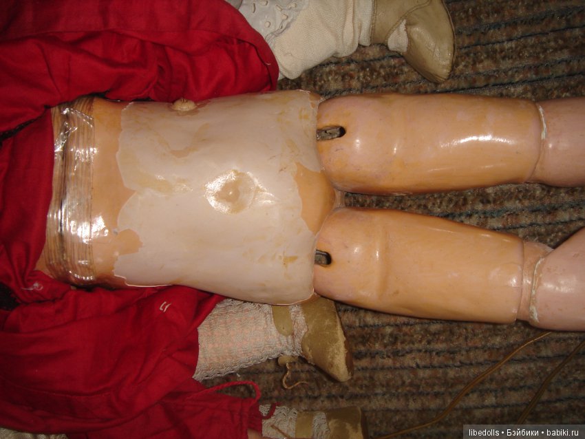 Реставрация антикварных кукол. фарфор. точечная. не акрил (фото 7)