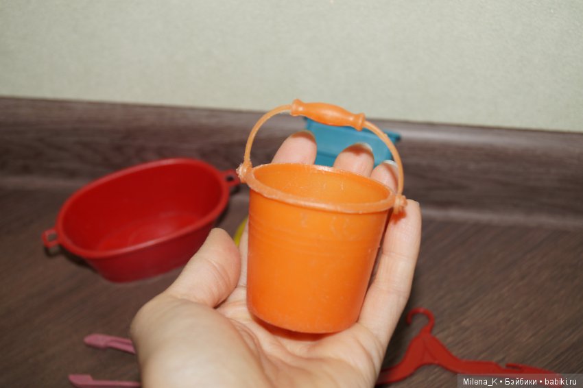 Набор для стирки ГДР СССР для куколок маленький (фото 5)