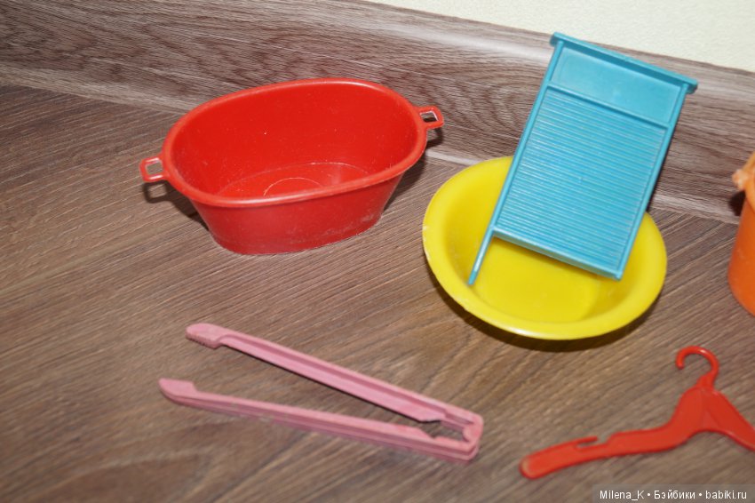 Набор для стирки ГДР СССР для куколок маленький (фото 3)