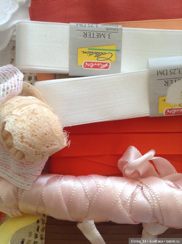Винтажный лот - ленты, кружева, тесьма (фото 2)