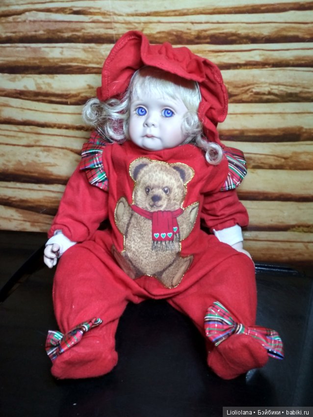 Виниловая кукла Рождественская Милли от Lloyd Middleton. Рассрочка