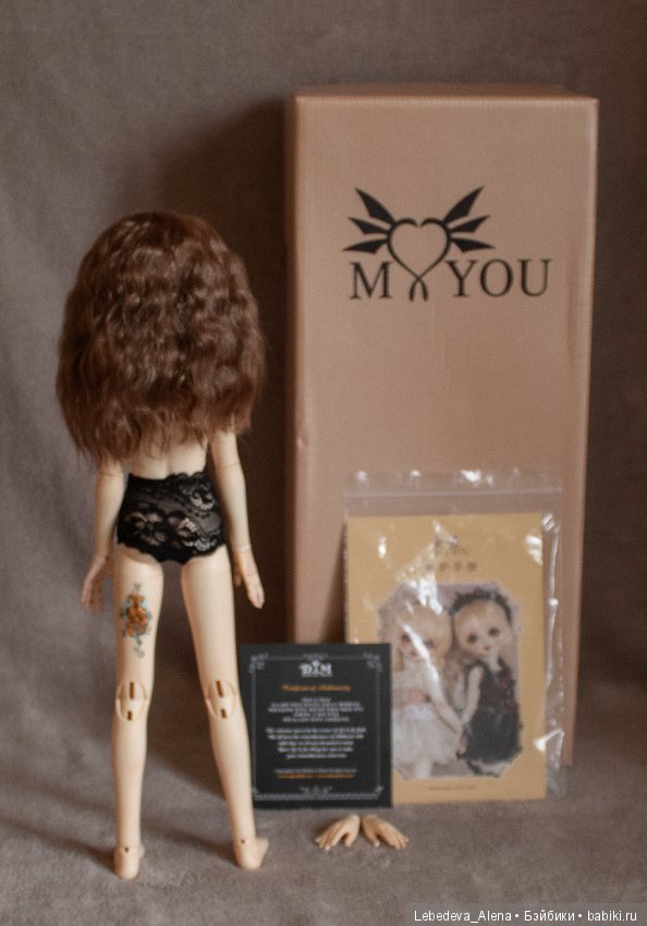 Голова DIM Ларина на теле Myou doll (фото 2)