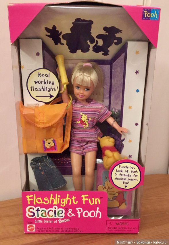 Стейси и ее любимый мишка / Flashlight fun Stacie (фото 8)