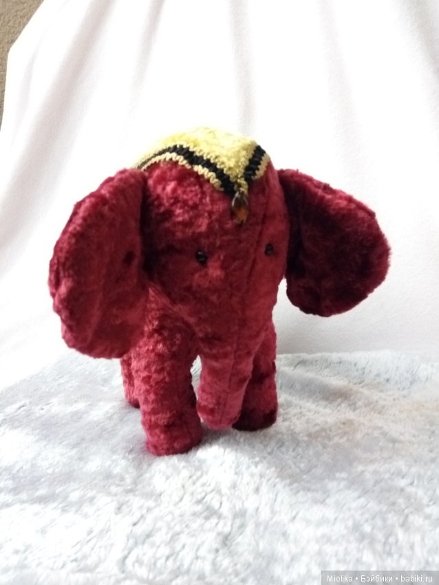 Слоник плюшевый ( до 15 февраля 1000р) (фото 7)