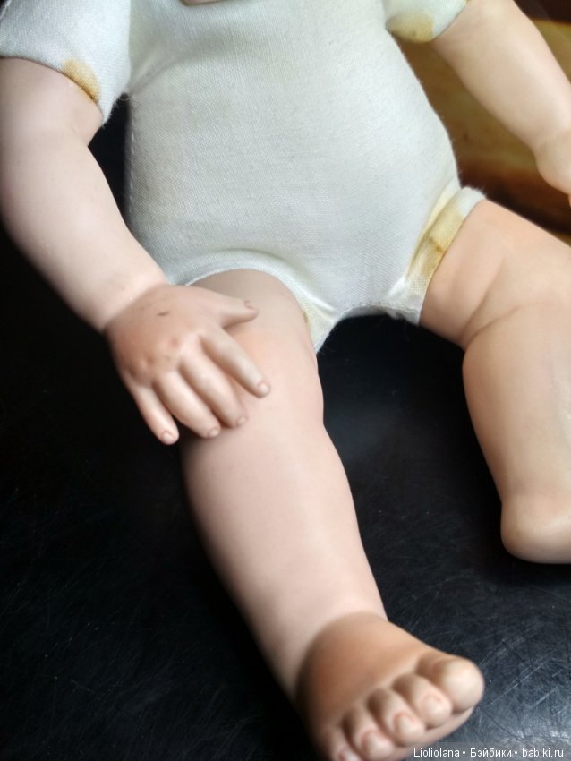 Мери, авторская кукла от Linda Steele. 1987 год. Под реставрацию (фото 3)