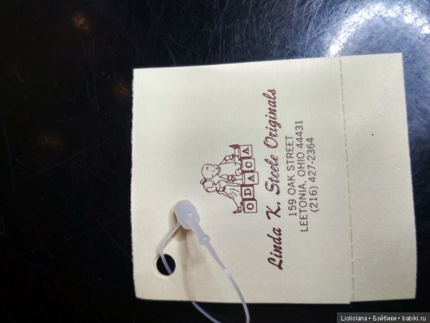 Мери, авторская кукла от Linda Steele. 1987 год. Под реставрацию