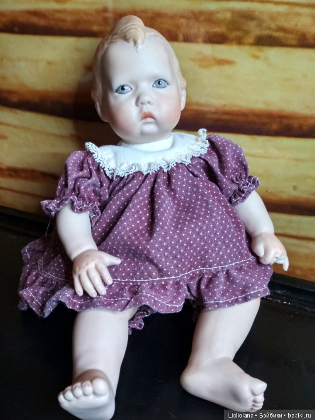 Мери, авторская кукла от Linda Steele. 1987 год. Под реставрацию