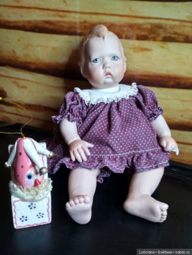 Мери, авторская кукла от Linda Steele. 1987 год. Под реставрацию (фото 4)