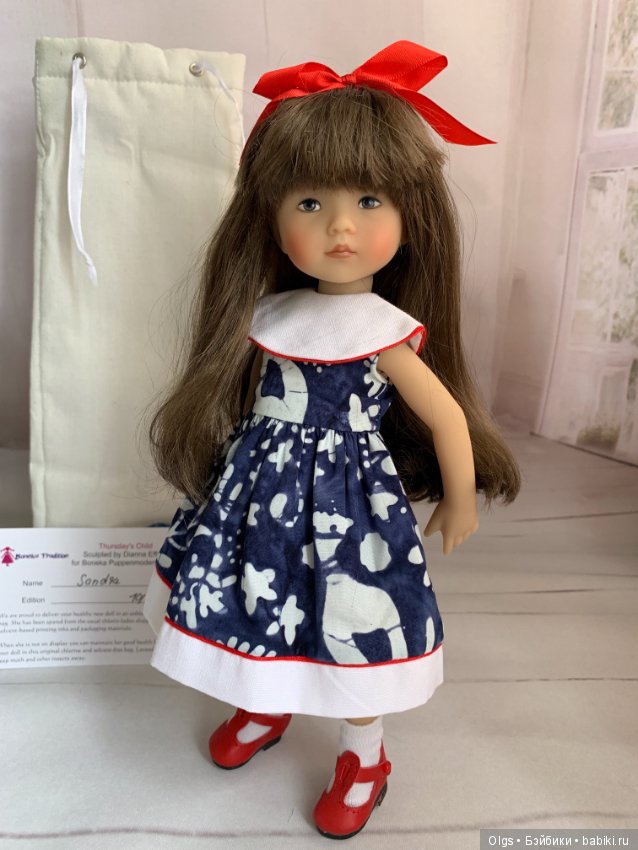 Новая кукла Sandra,Thursday's Child by Dianna Effner for Boneka. Лимит10/11