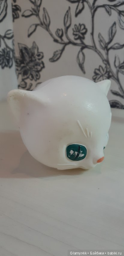 Котенок СССР Охтален — Винтажные куклы и игрушки детства (фото 6)