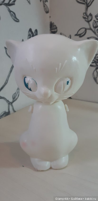 Котенок СССР Охтален — Винтажные куклы и игрушки детства (фото 2)