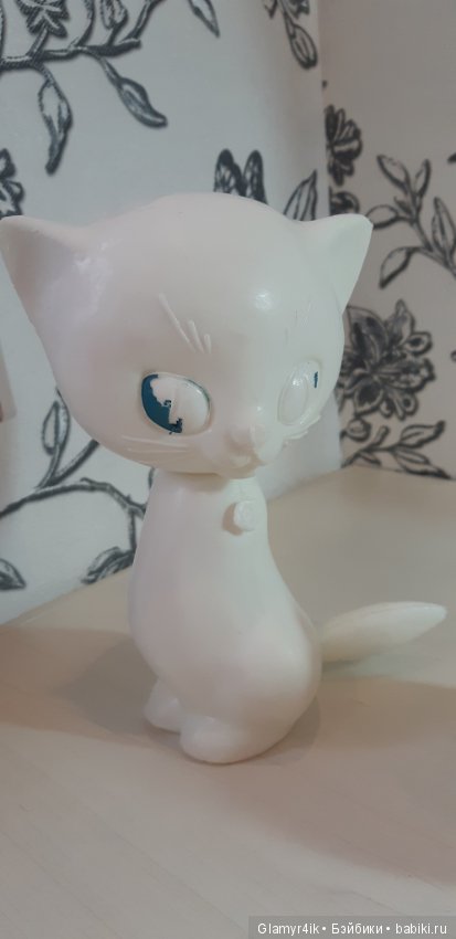 Котенок СССР Охтален — Винтажные куклы и игрушки детства