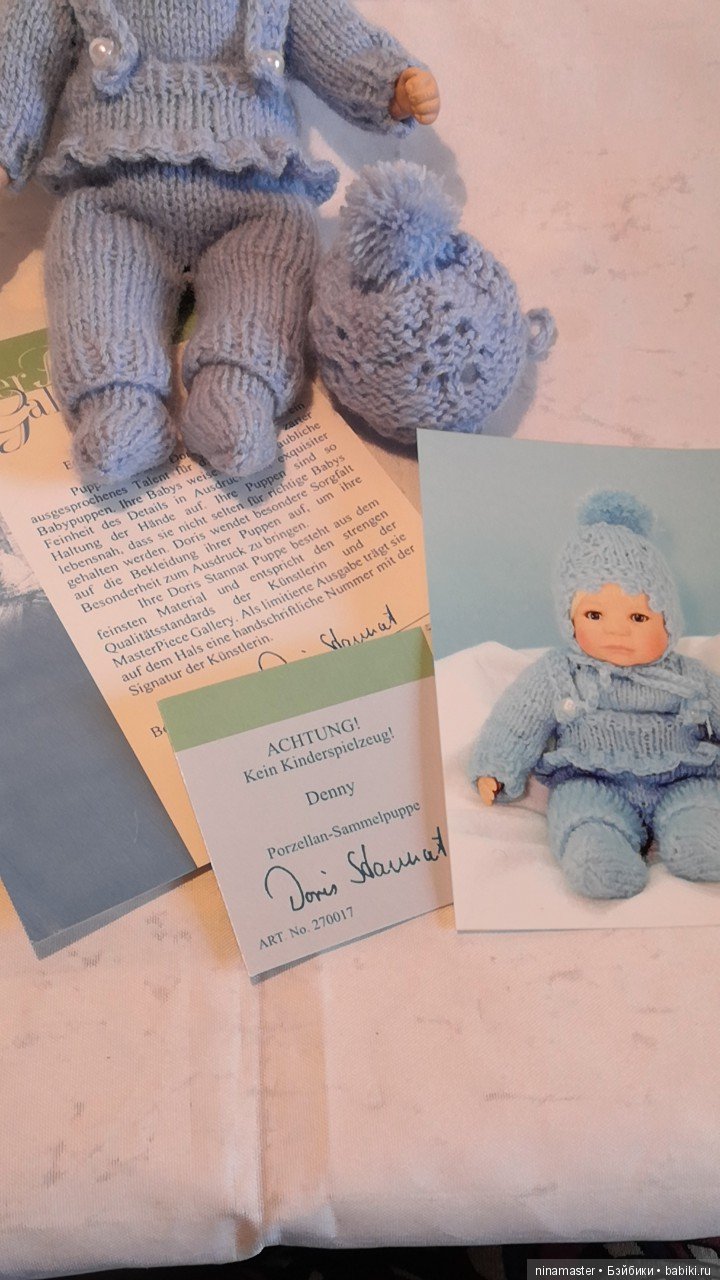 Denny от Doris Stannat — Фарфоровые куклы (фото 7)