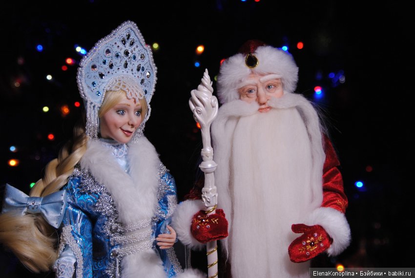 Дед мороз и снегурочка своими руками - фото и картинки: 82 штук