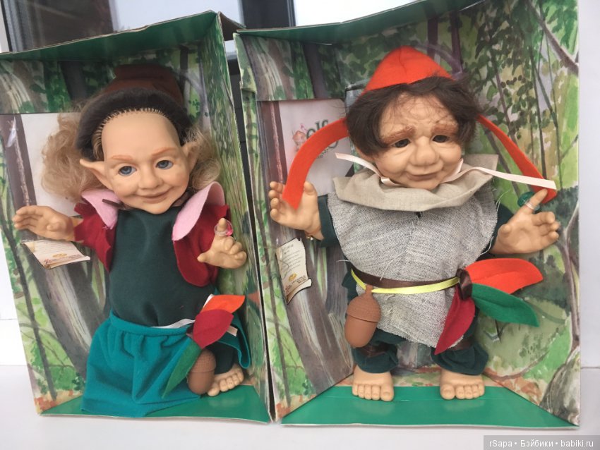 Мама Ларна и папа Элмар из коллекции эльфов 1998 номер 5 (фото 3)